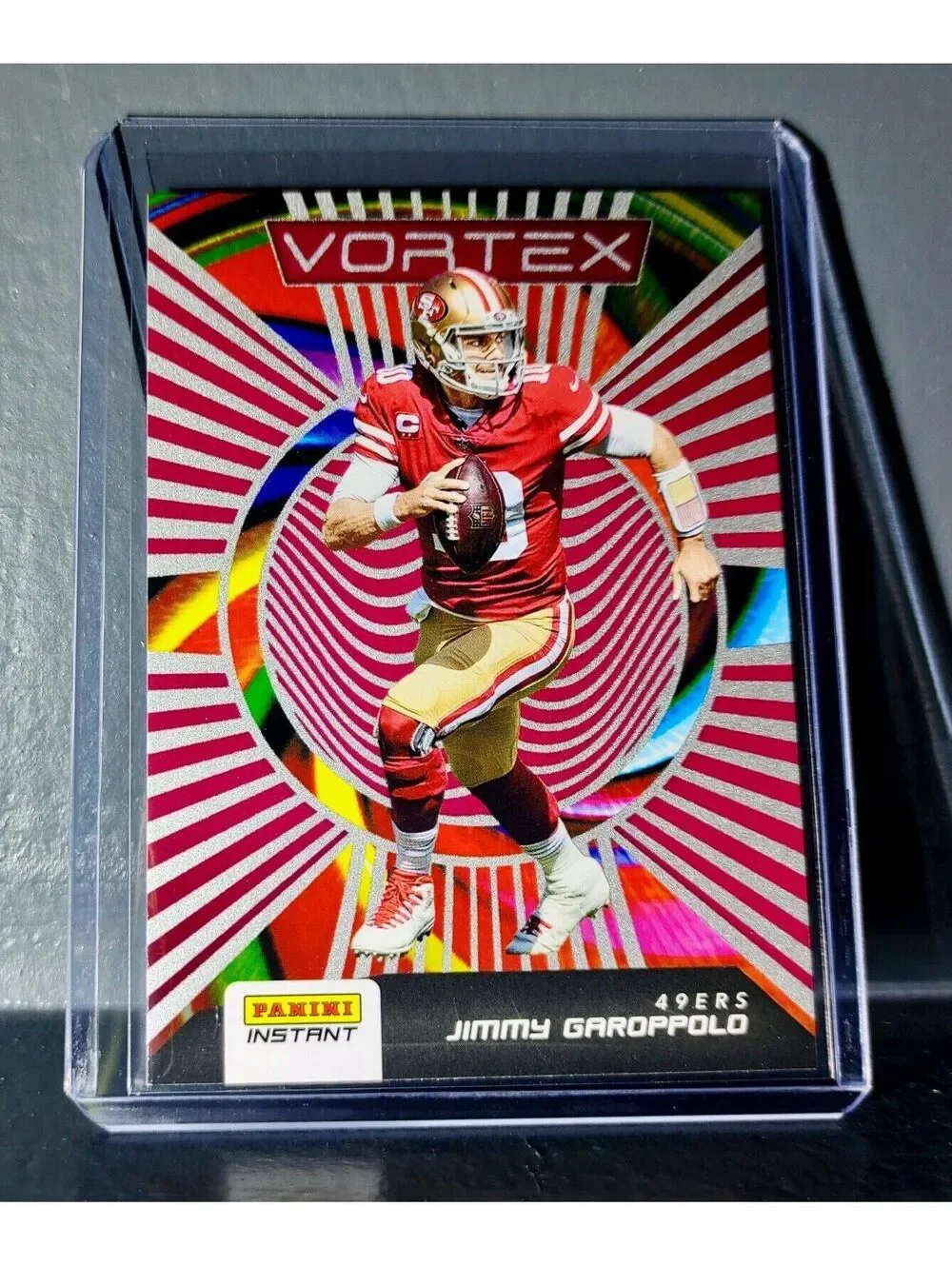 Jimmy Garoppolo 2020 Panini NFL Instant Vortex #11 Football Card 1/935